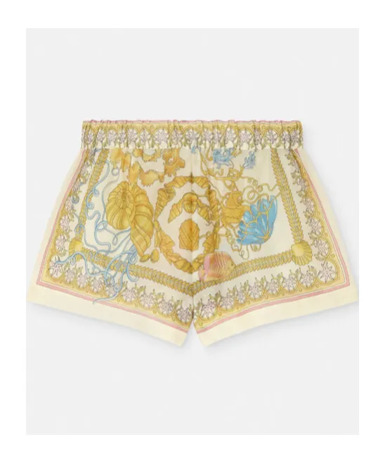Barocco-Print Shorts