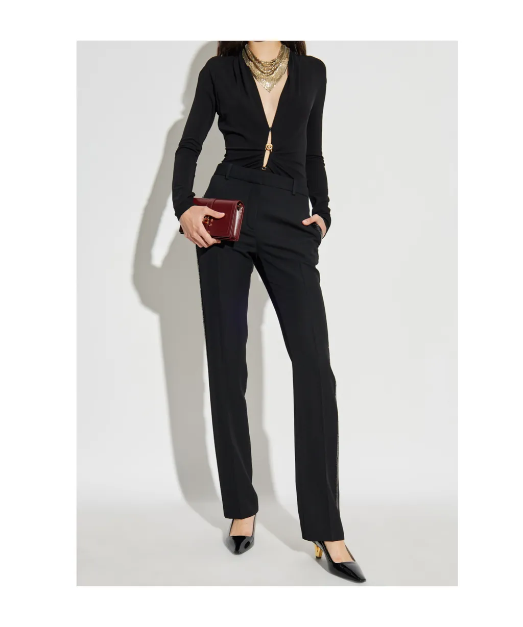 Embellished Tailored Trousers