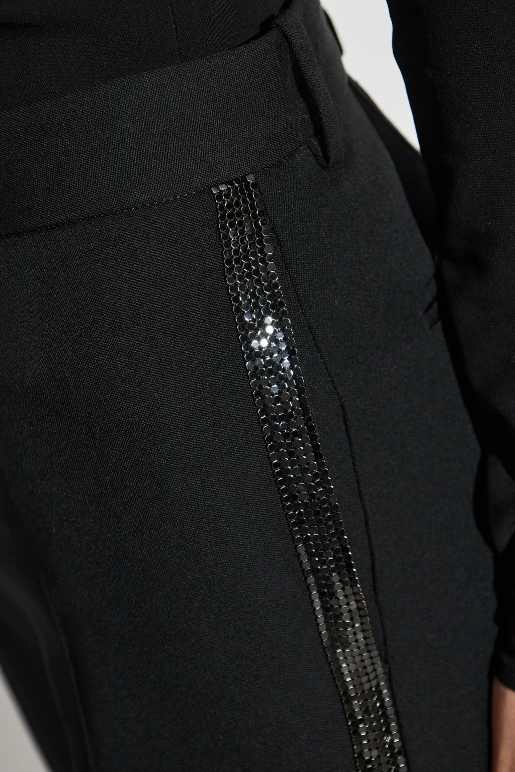 Embellished Tailored Trousers