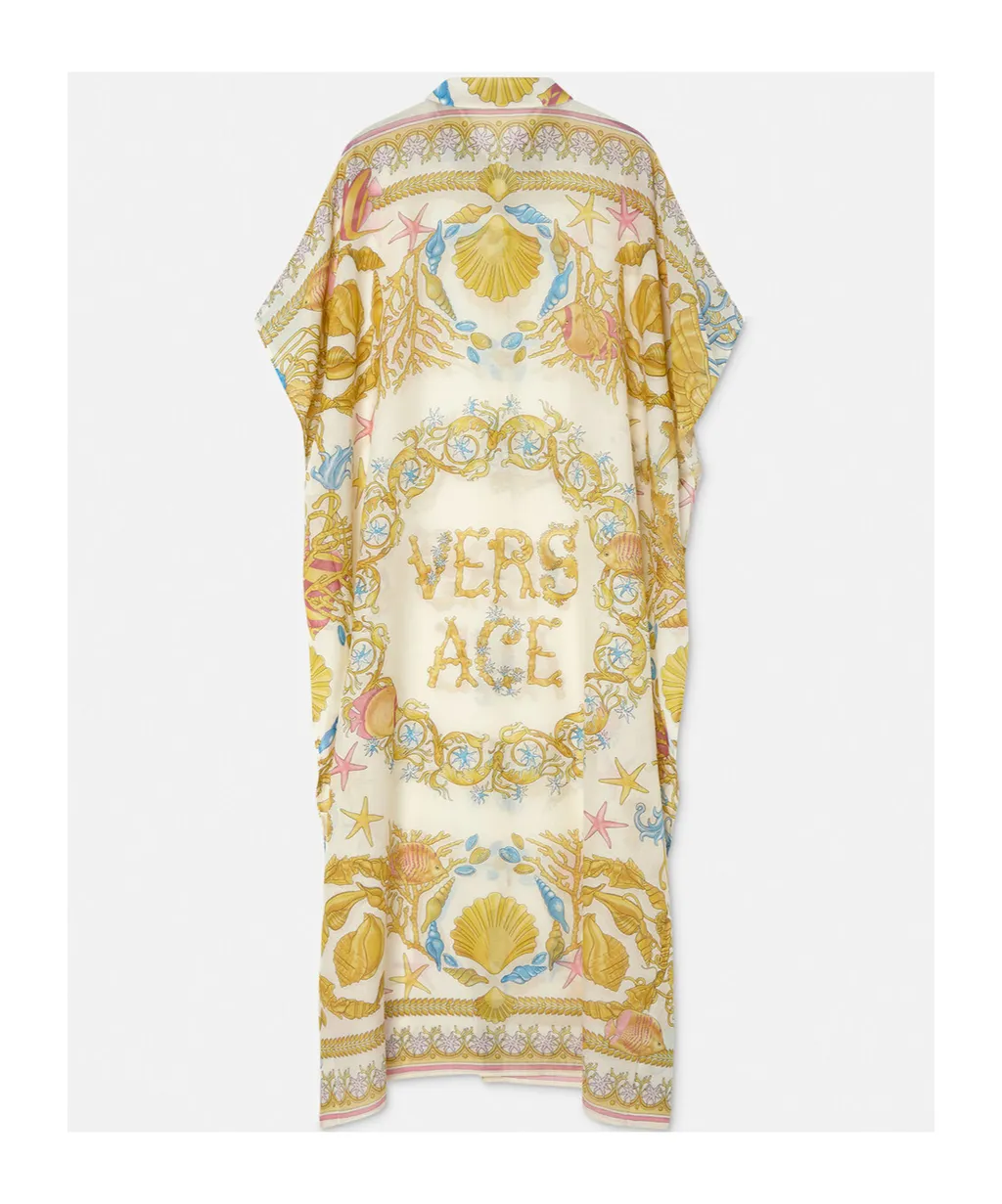 Barocco Printed Beach Dress