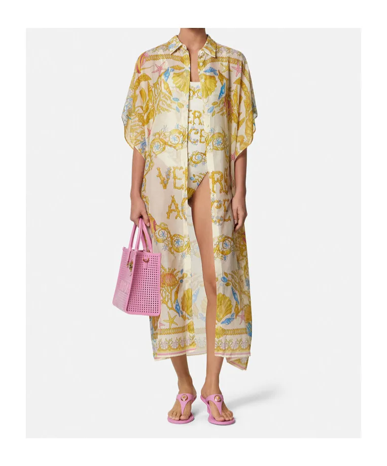 Barocco Printed Beach Dress