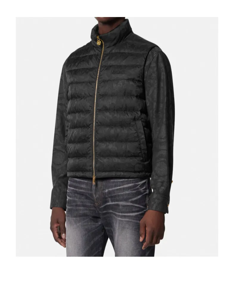 Stand Up Collar Down Vest
