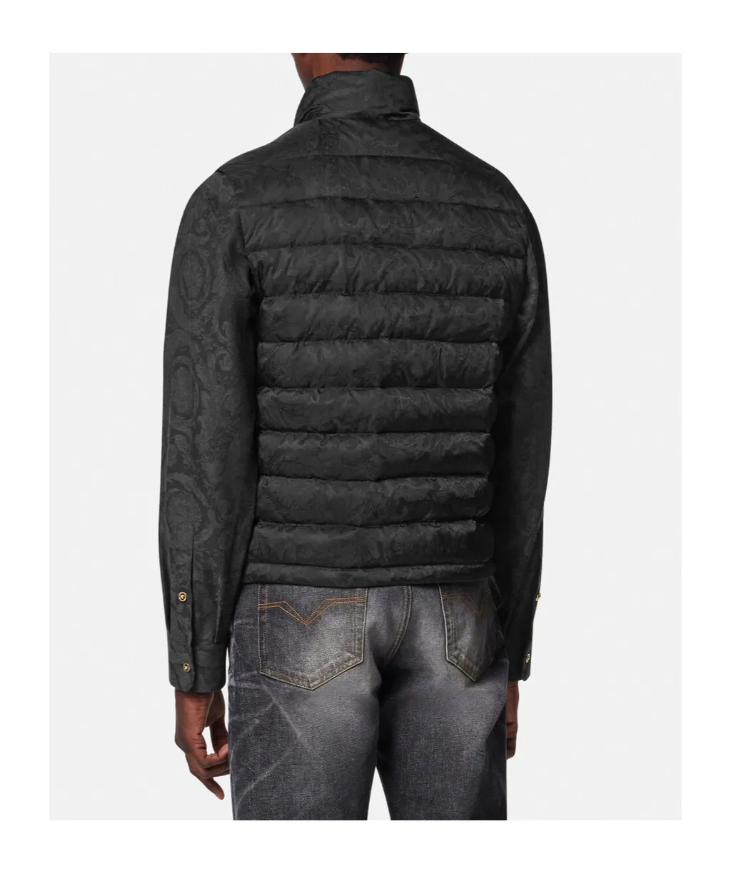 Stand Up Collar Down Vest