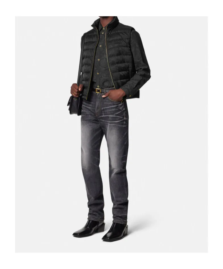 Stand Up Collar Down Vest