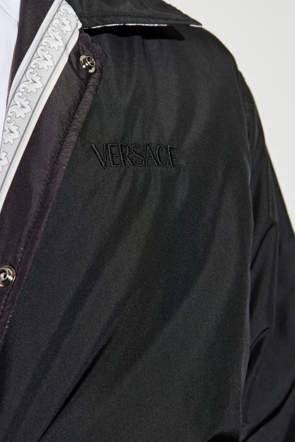 Barocco-Printed Reversible Jacket