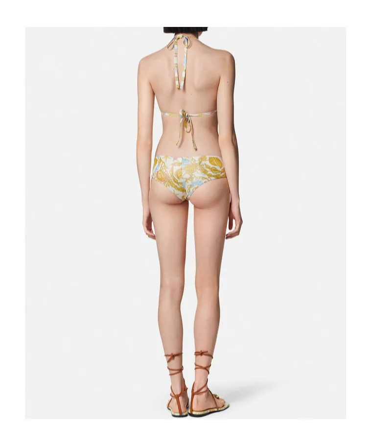 Underwater Barocco Tie-Back Triangle Bikini Top