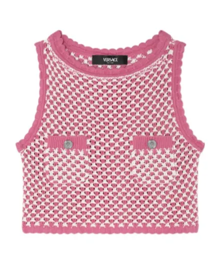 Pocket Knitted Cropped Top