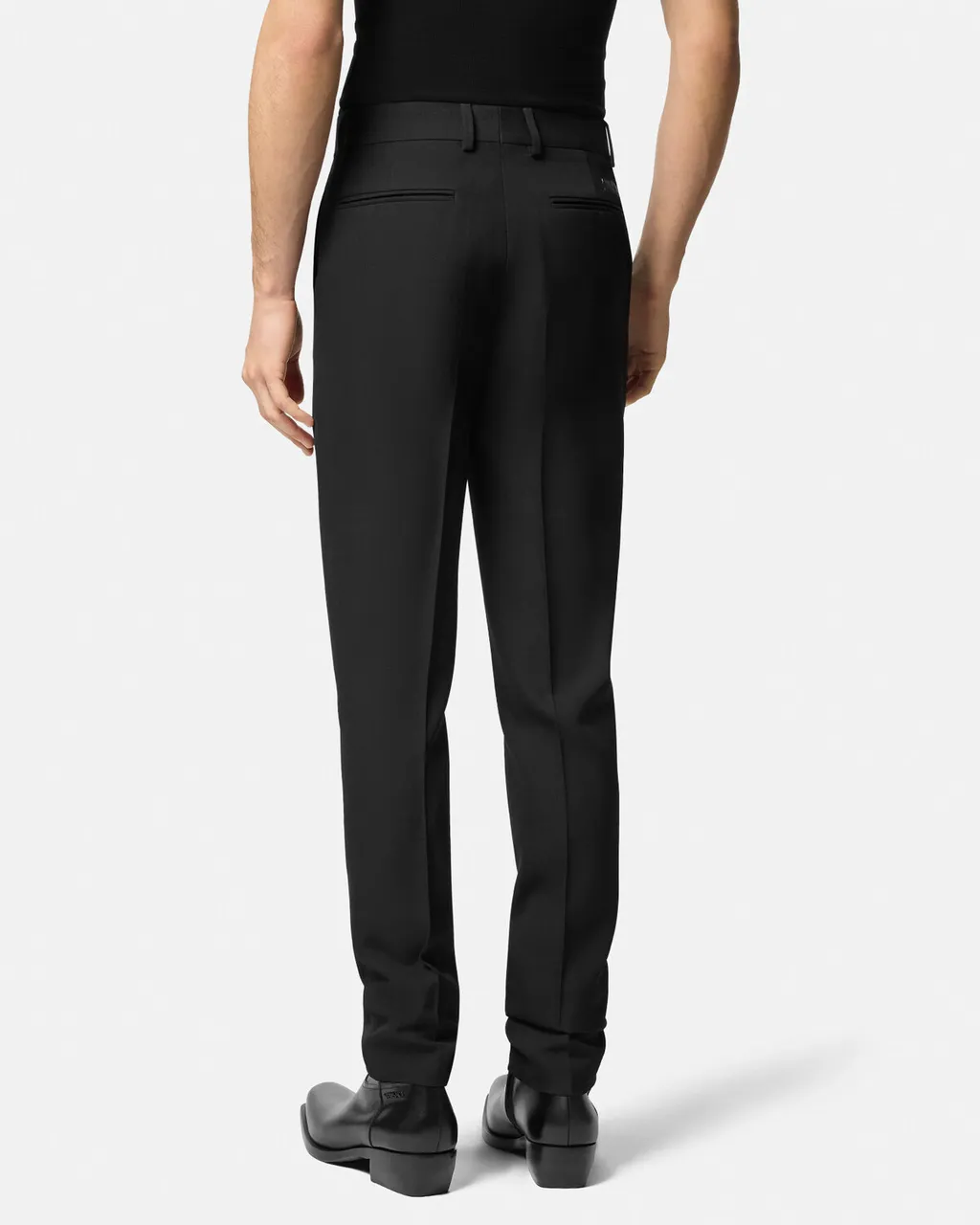 Logo-Appliqué Tailored Trousers