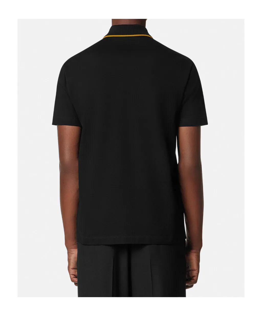 Medusa Head Short-Sleeved Polo Shirt