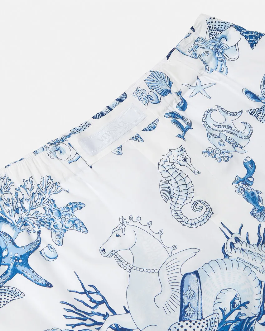 Allover Print Shorts