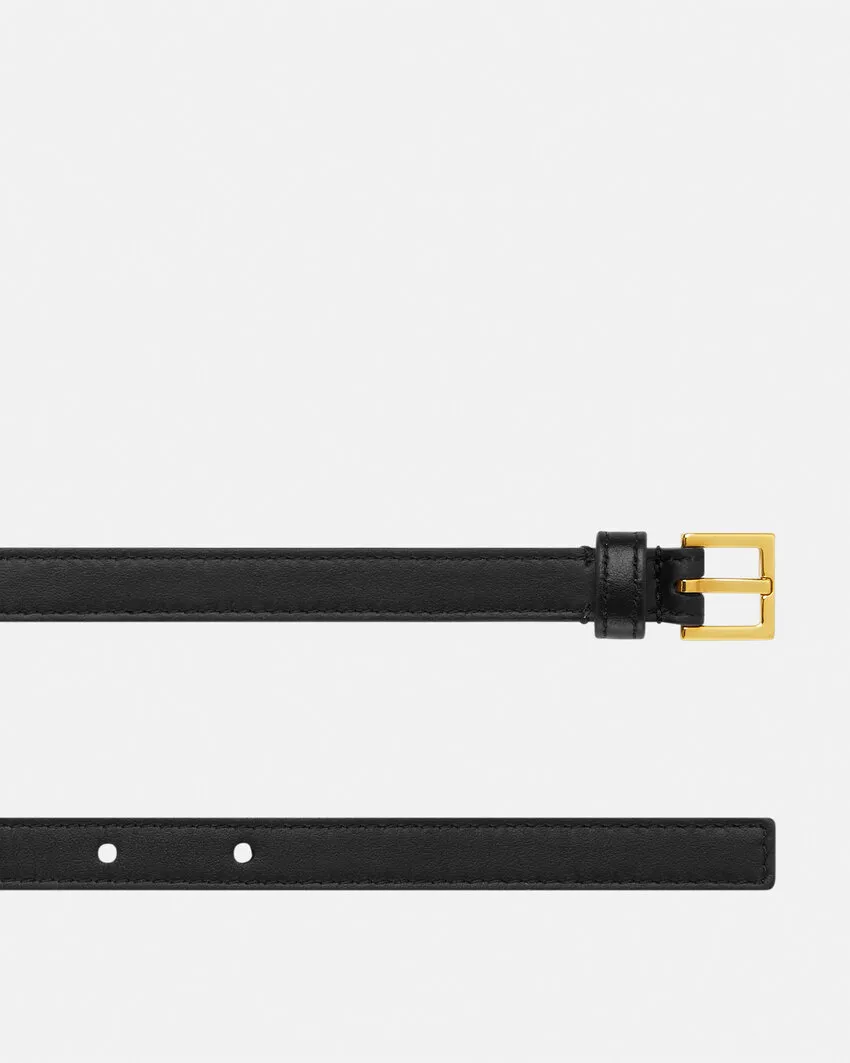 Logo-Lettering Buckle Belt