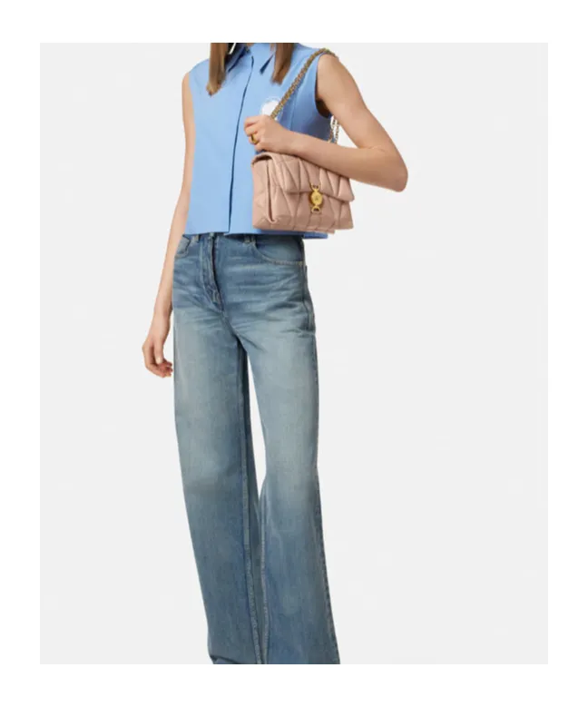 Medusa Chain-Linked Shoulder Bag