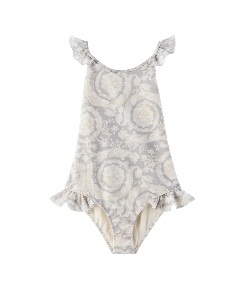 Barocco-Print Swimsuit