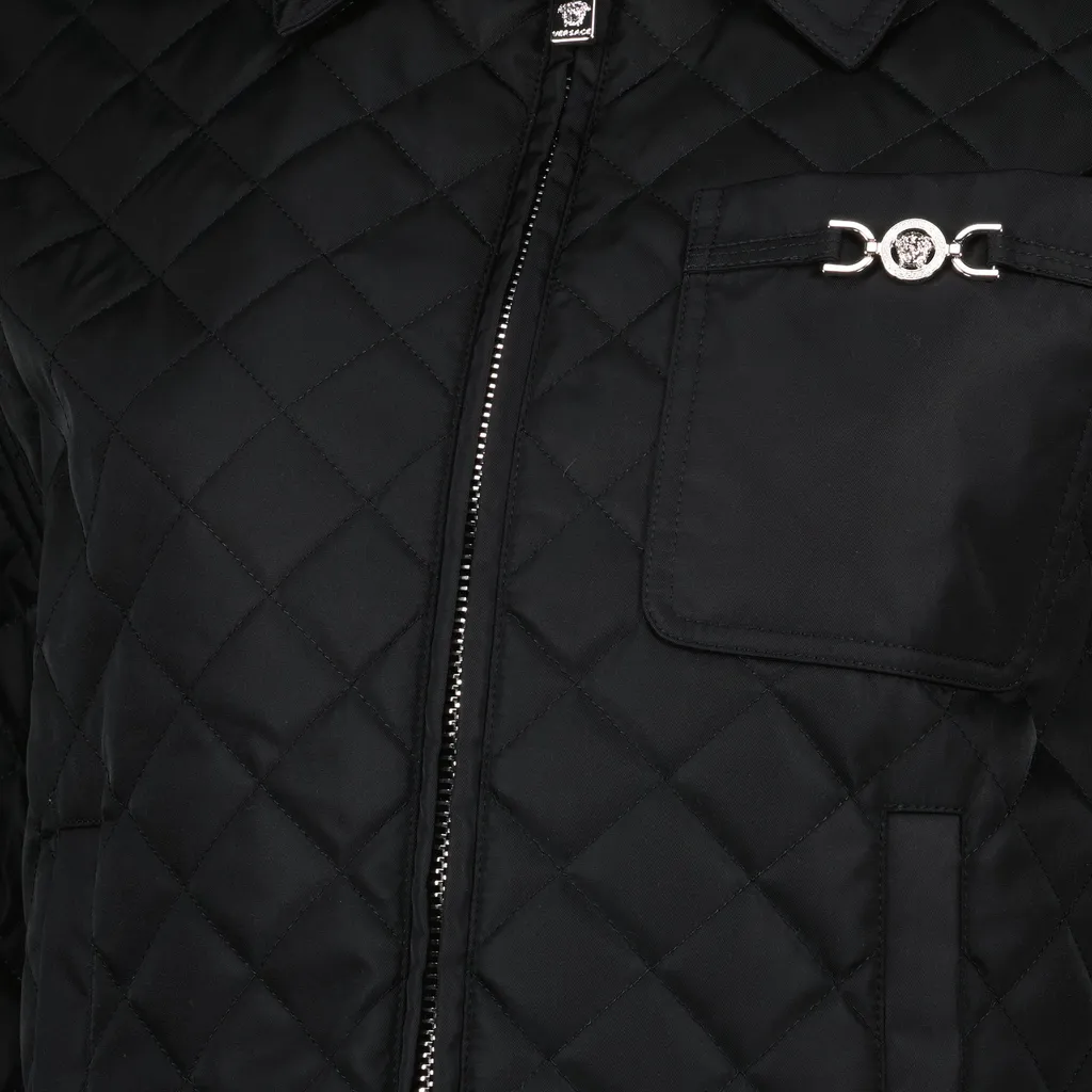 Quilted Zipped Puffer Jacket