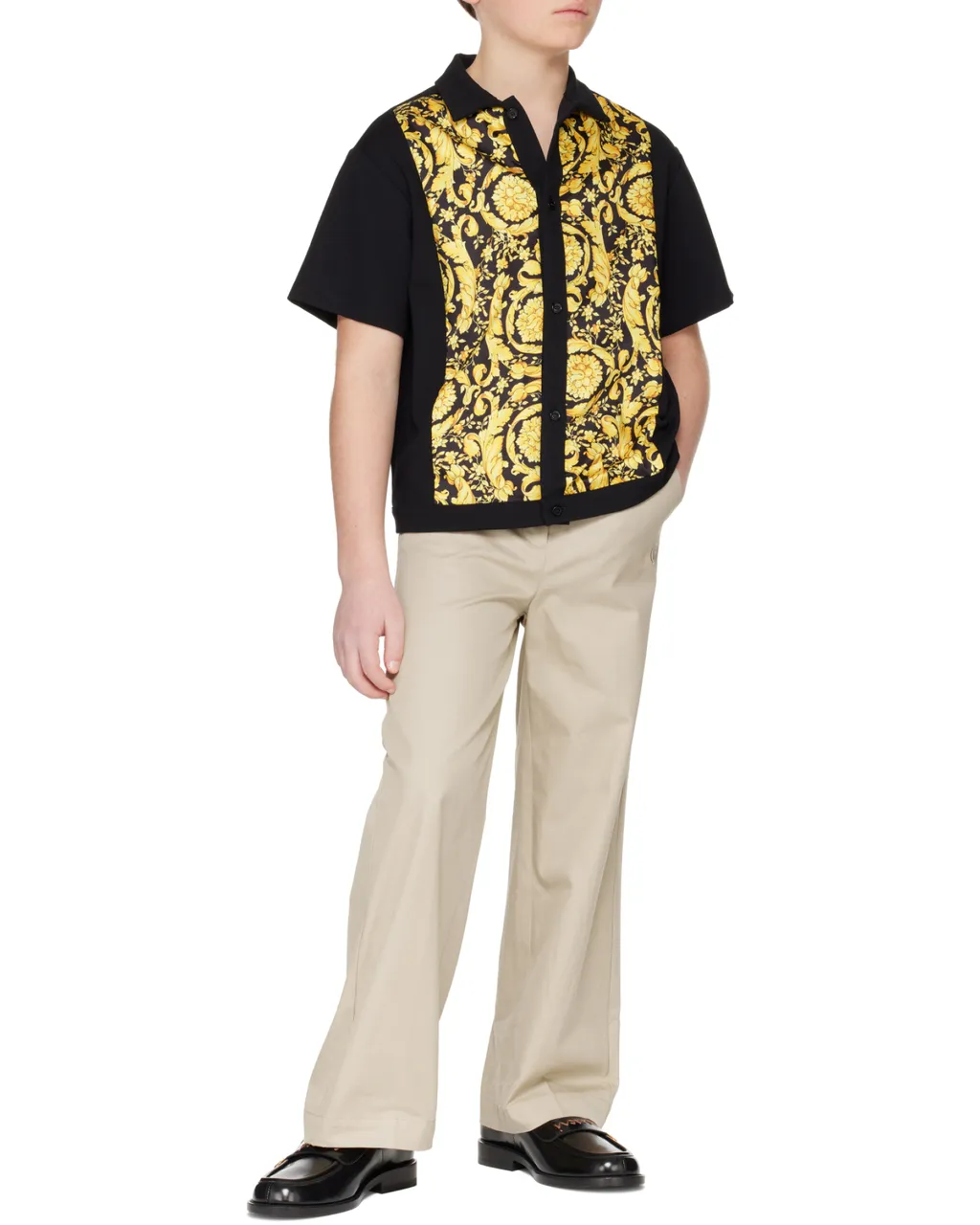 Barocco Paneled Shirt