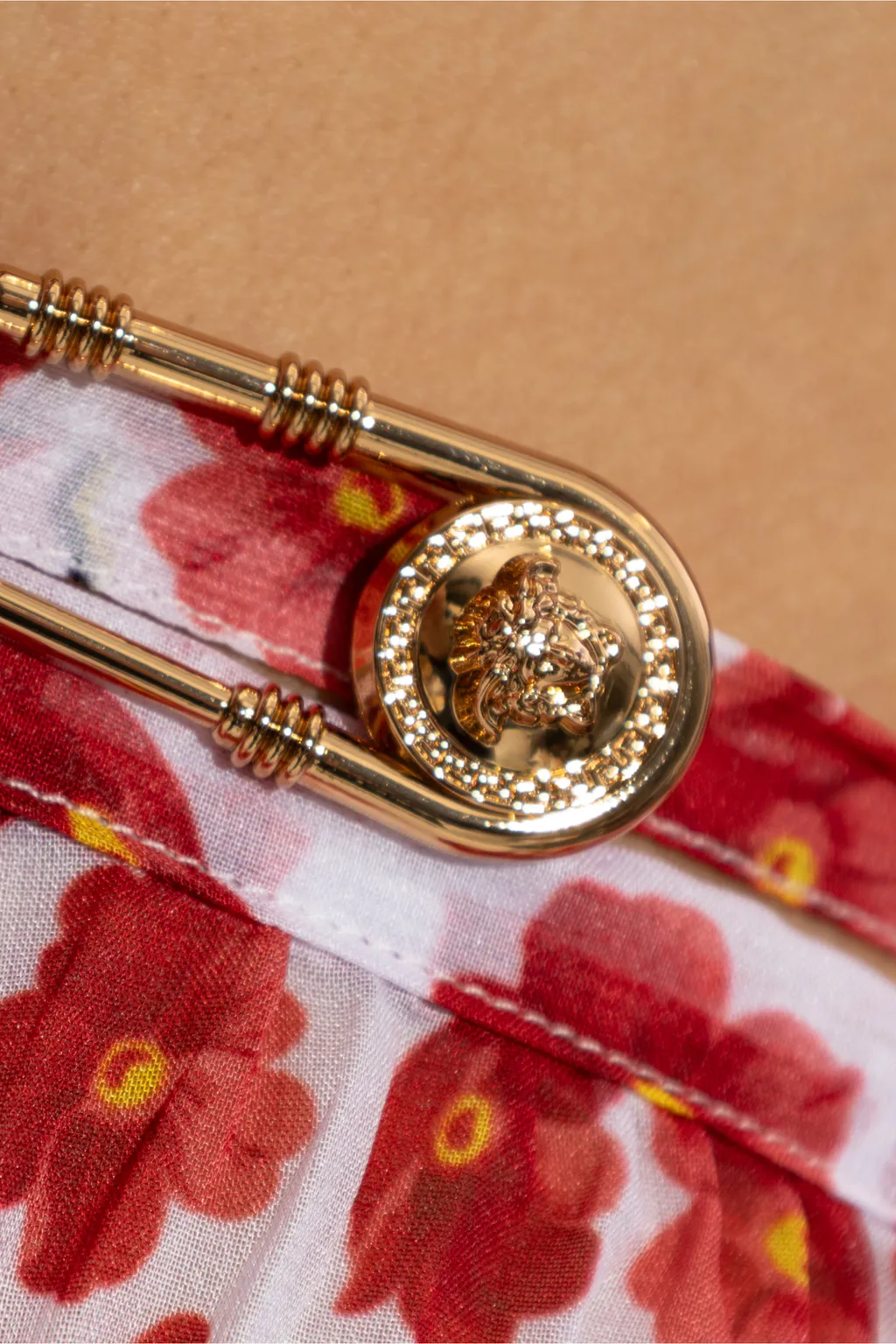 Floral-Motif Pareo