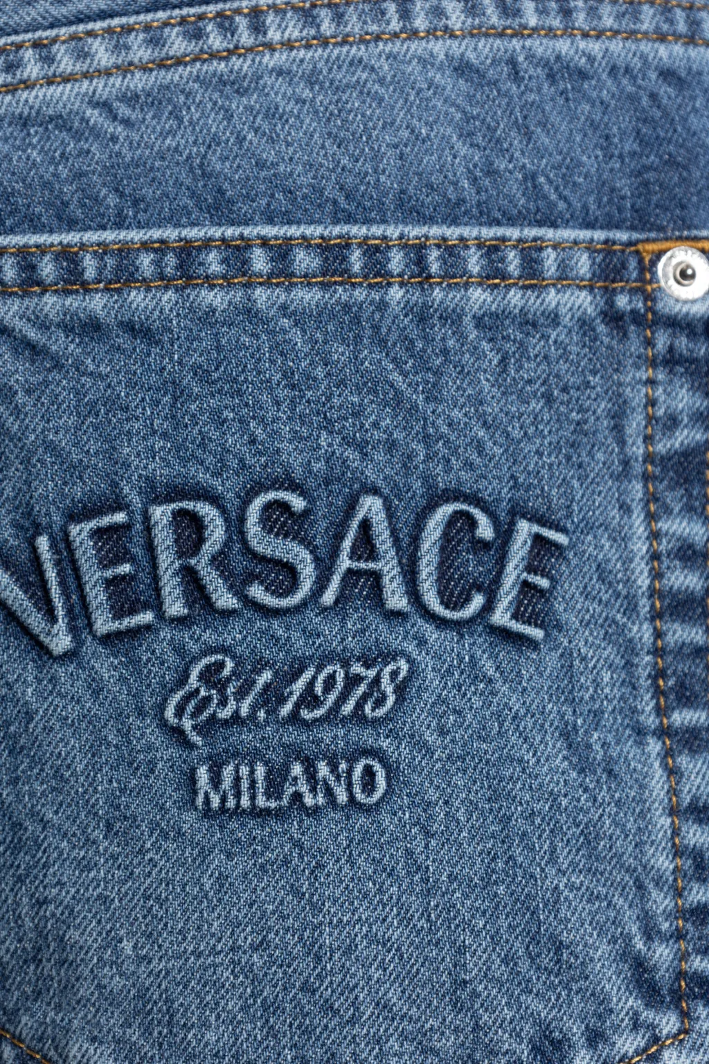 Logo-Patch Jeans