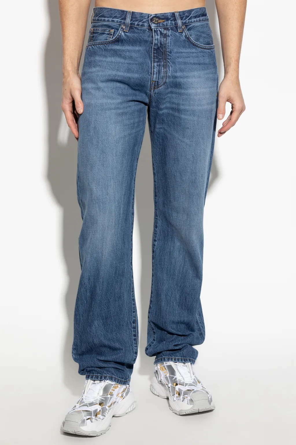 Logo-Patch Jeans