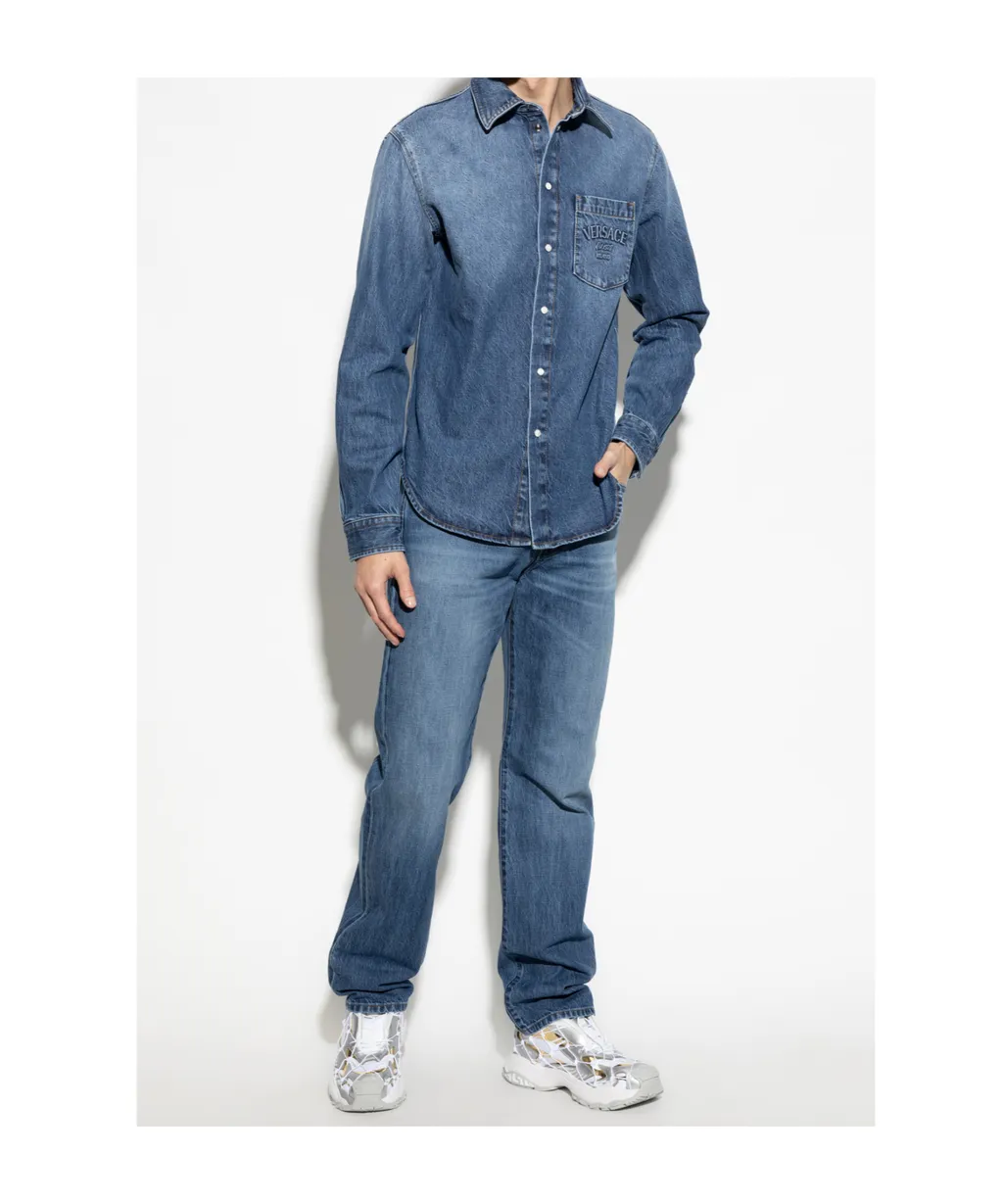 Logo-Patch Jeans