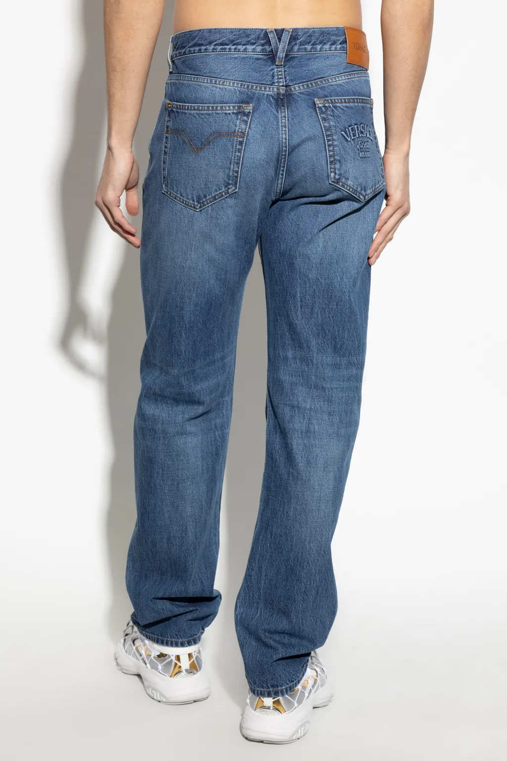 Logo-Patch Jeans