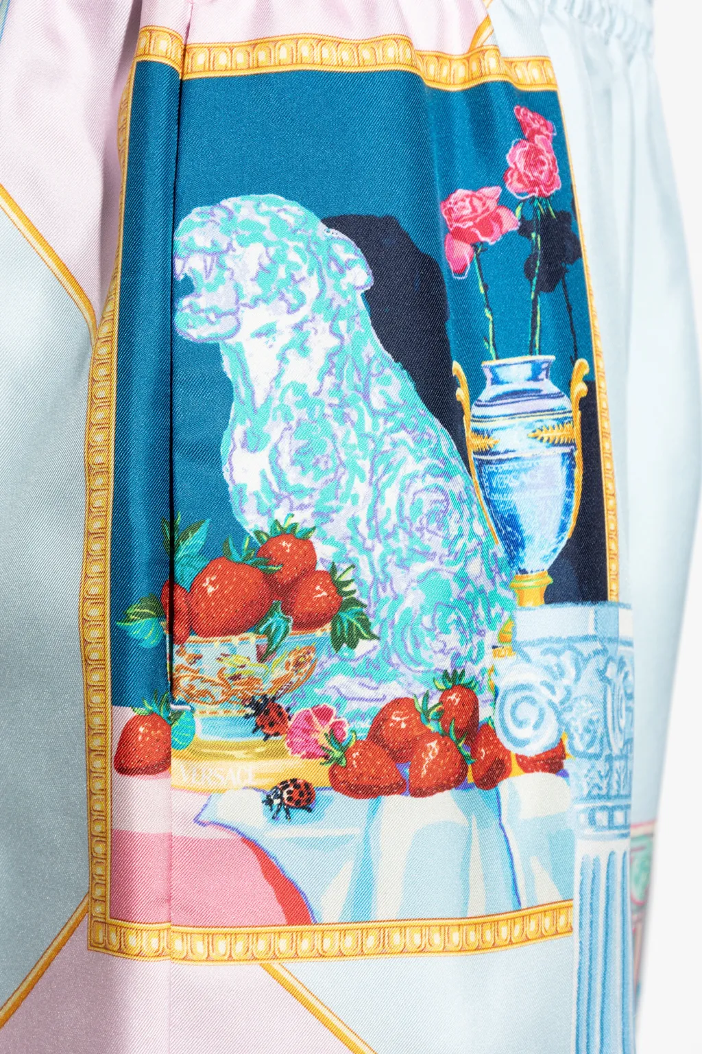 Pattern-Printed Shorts