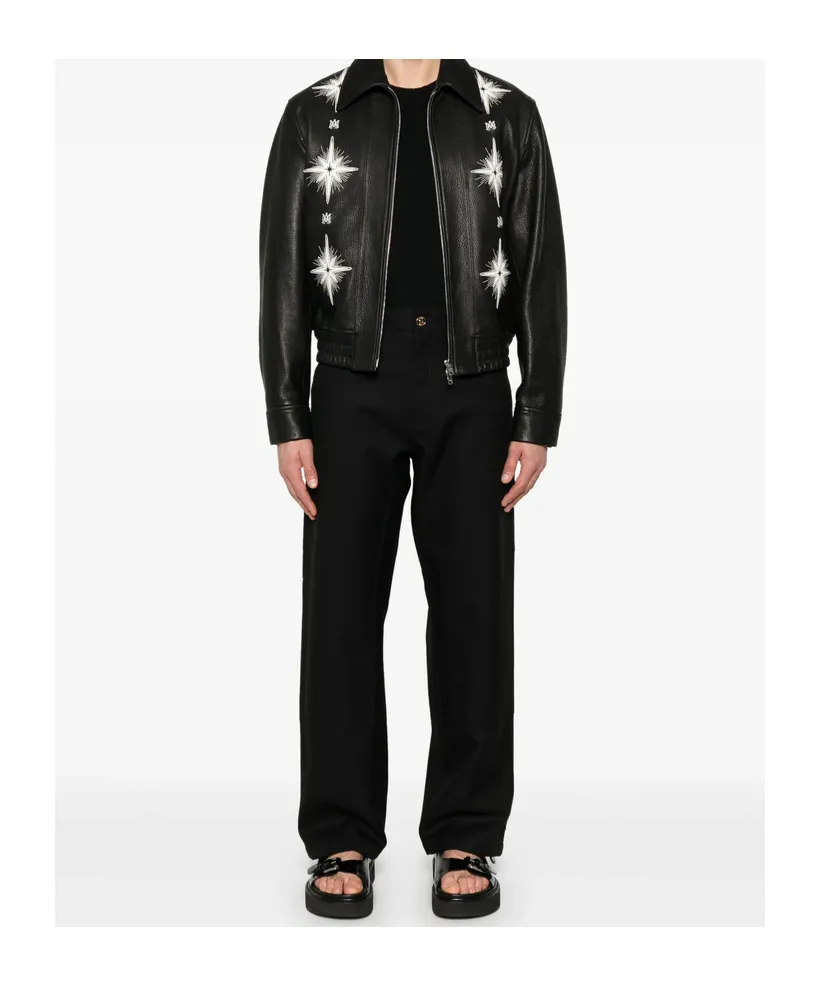 Carpenter Logo-Patch Straight-Leg Trousers