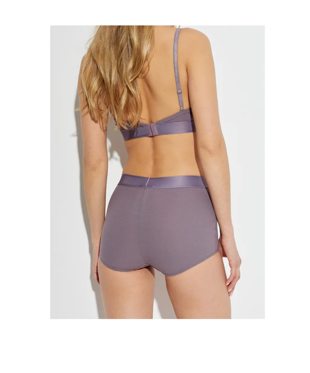 Logo-Patch V-Neck Bra