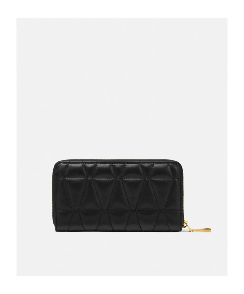 Medusa '95 Quilted Zipped Wallet