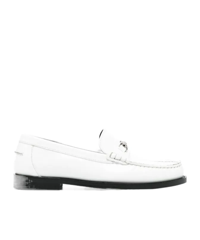Logo-Plaque Slip-On Loafers