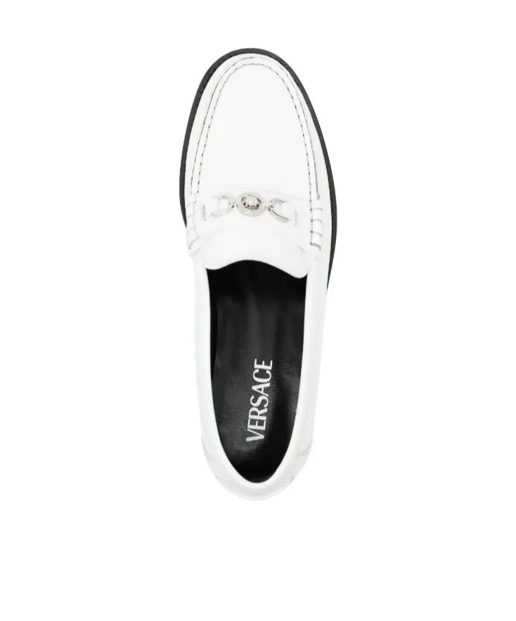 Logo-Plaque Slip-On Loafers