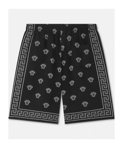 Medusa Bandana Bermuda Shorts