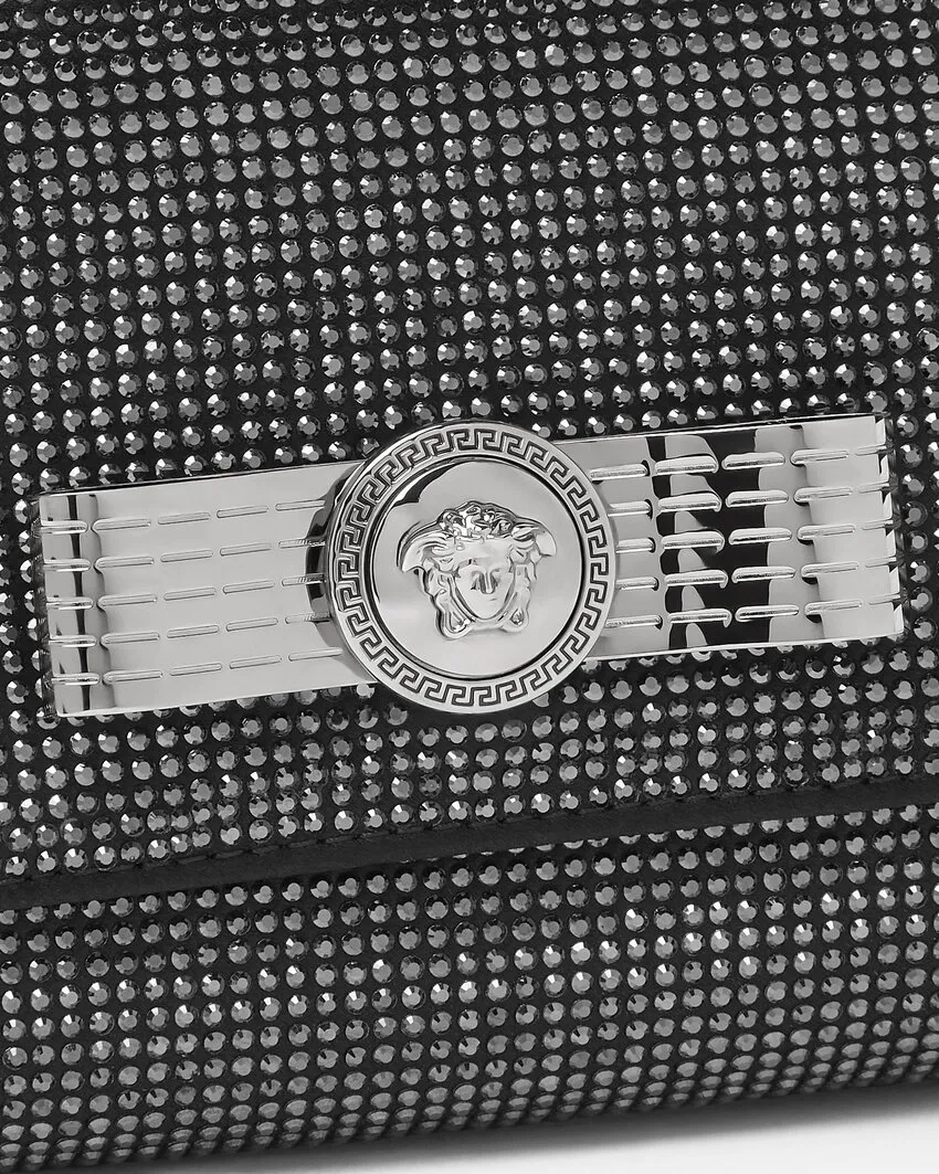 Gianni Ribbon Embellished Clutch Bag