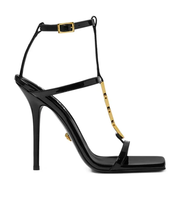 V2025 Chain Square-Toe Sandals