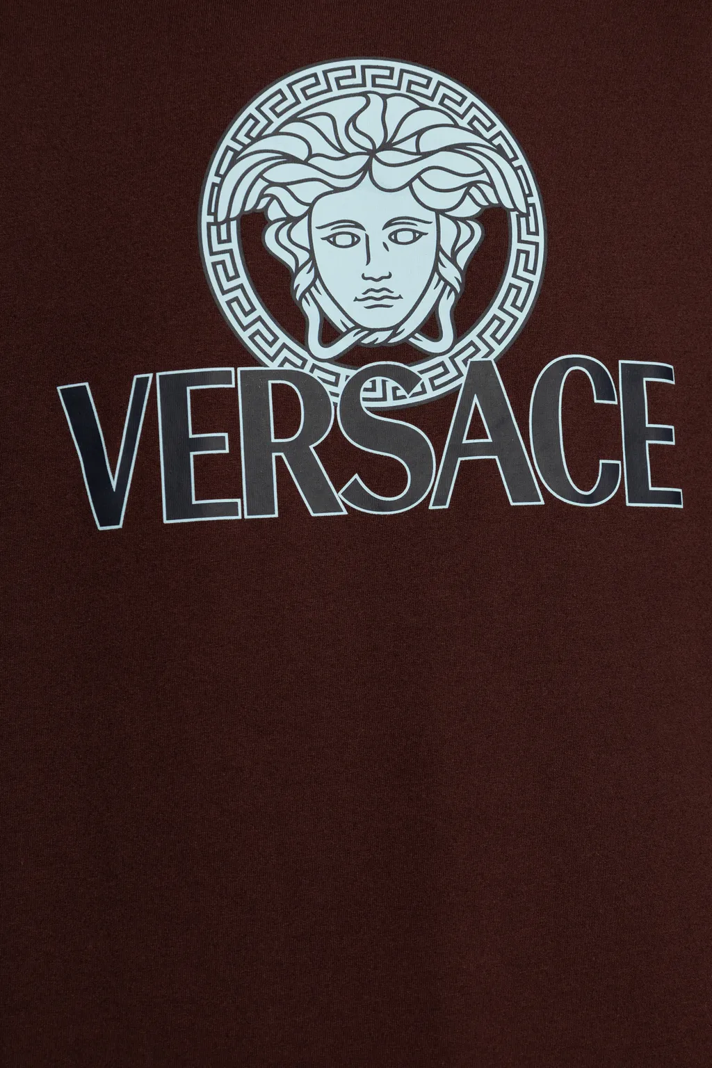 Medusa Head-Printed Crewneck T-Shirt