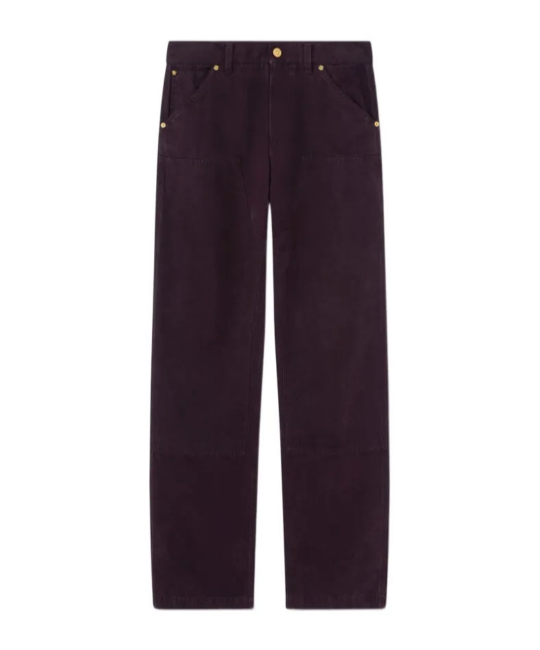 Logo-Patch Straight-Leg Jeans