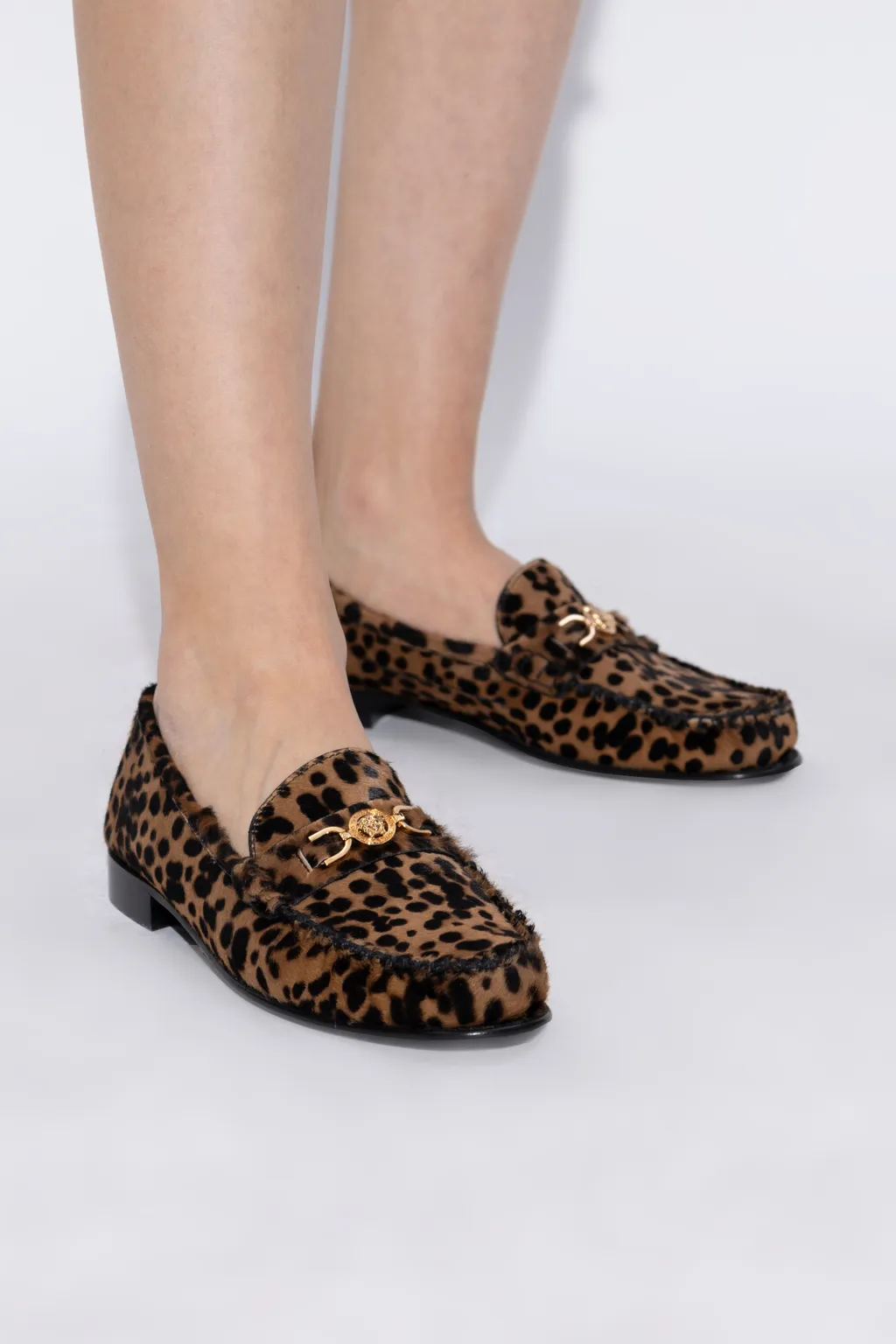 Leopard Printed Loafers