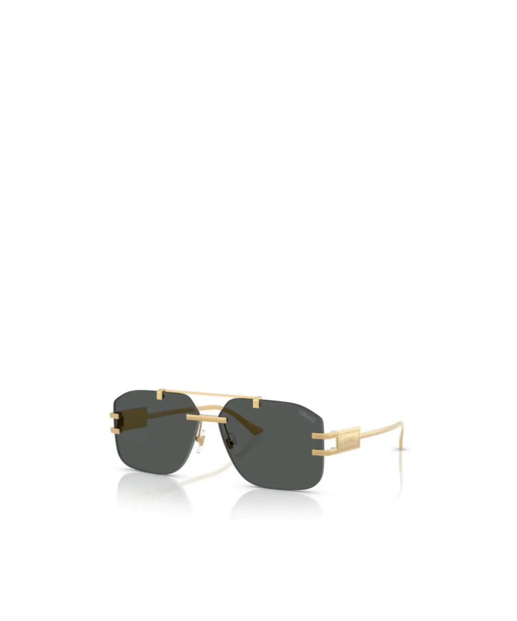 Pilot-Frame Sunglasses