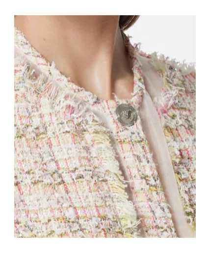 Button-Up Tweed Gilet