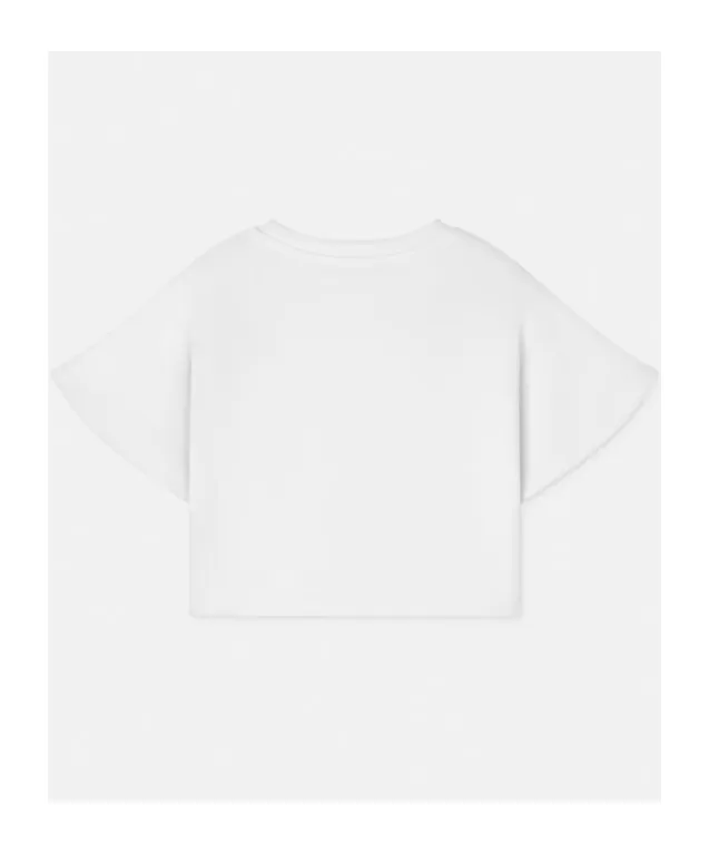 Logo Cut-Out Crewneck T-Shirt
