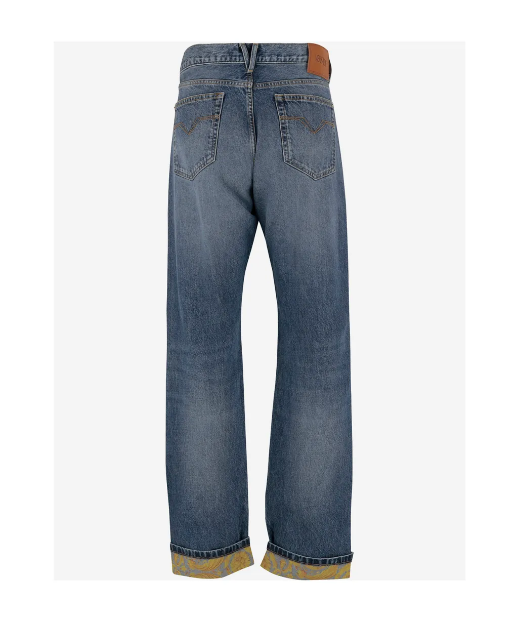 Logo-Patch Jeans