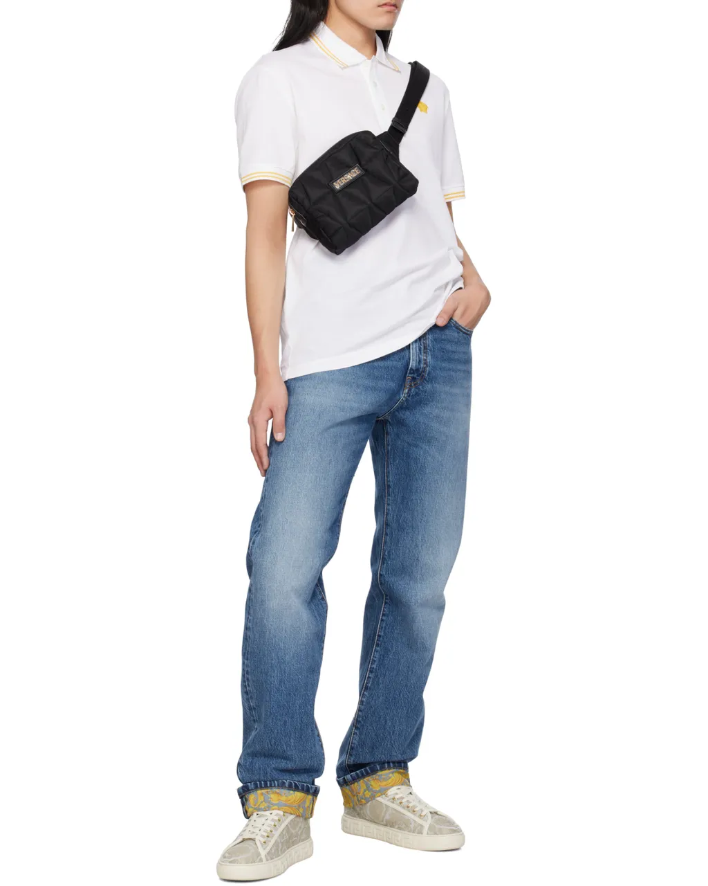 Logo-Patch Jeans