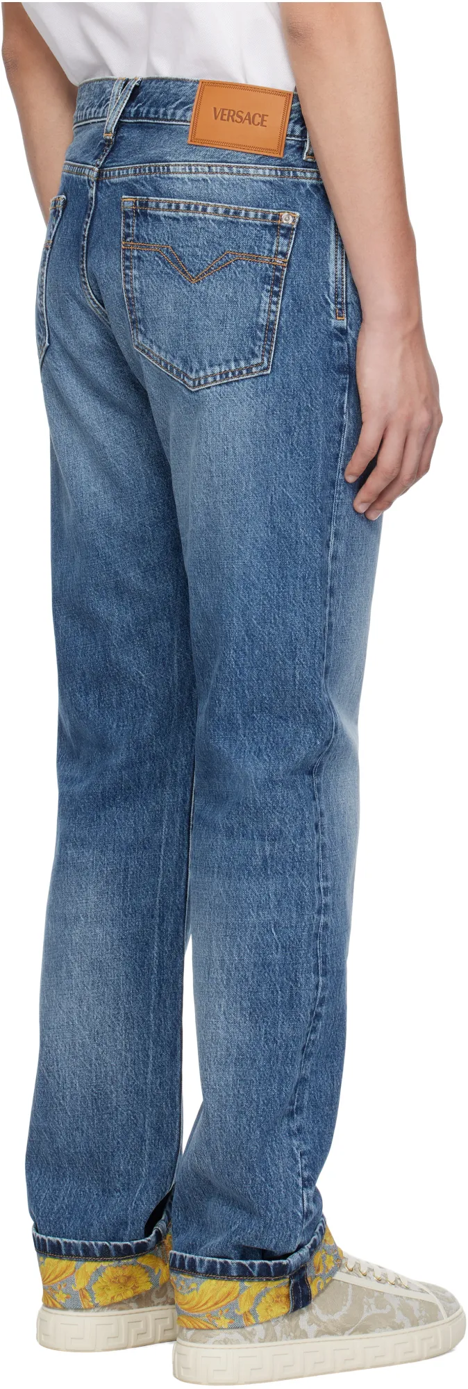 Logo-Patch Jeans