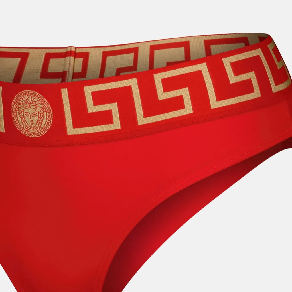 Greca Border Bikini Bottoms