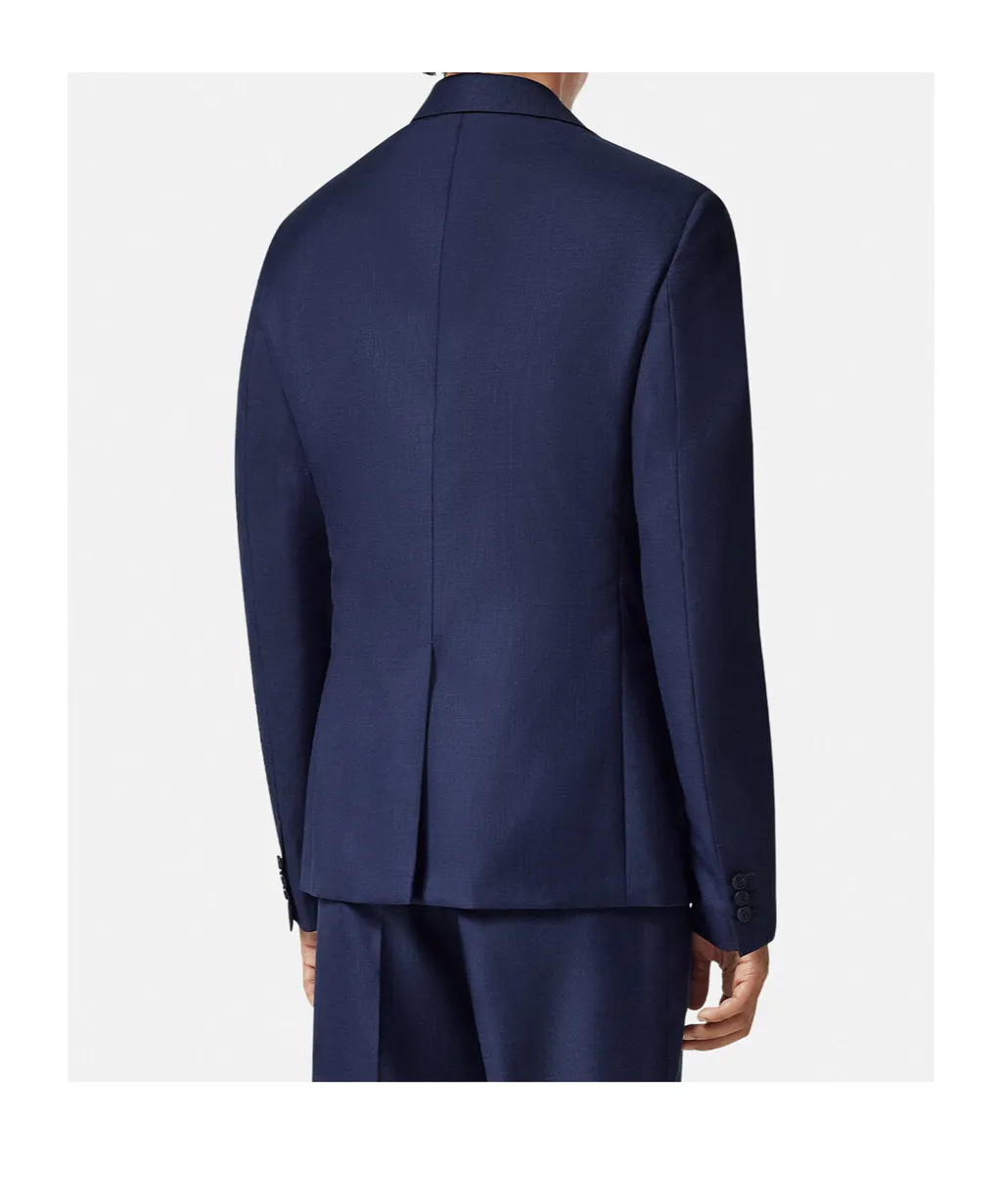 Medusa Head Single-Breasted Tailored Blazer