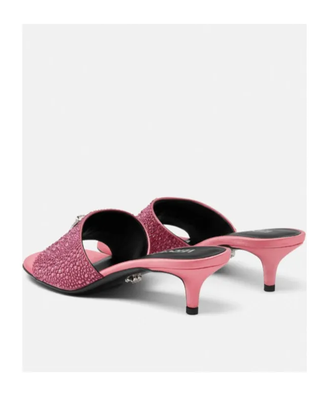 Alia Embellished Heeled Mules