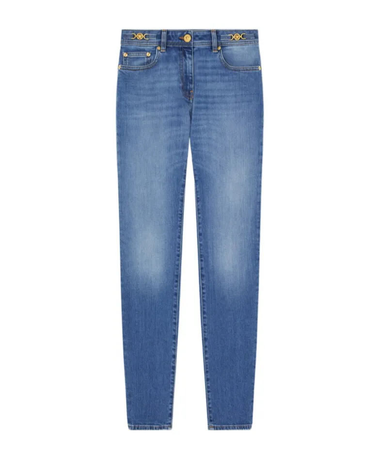 Tapered Leg Jeans
