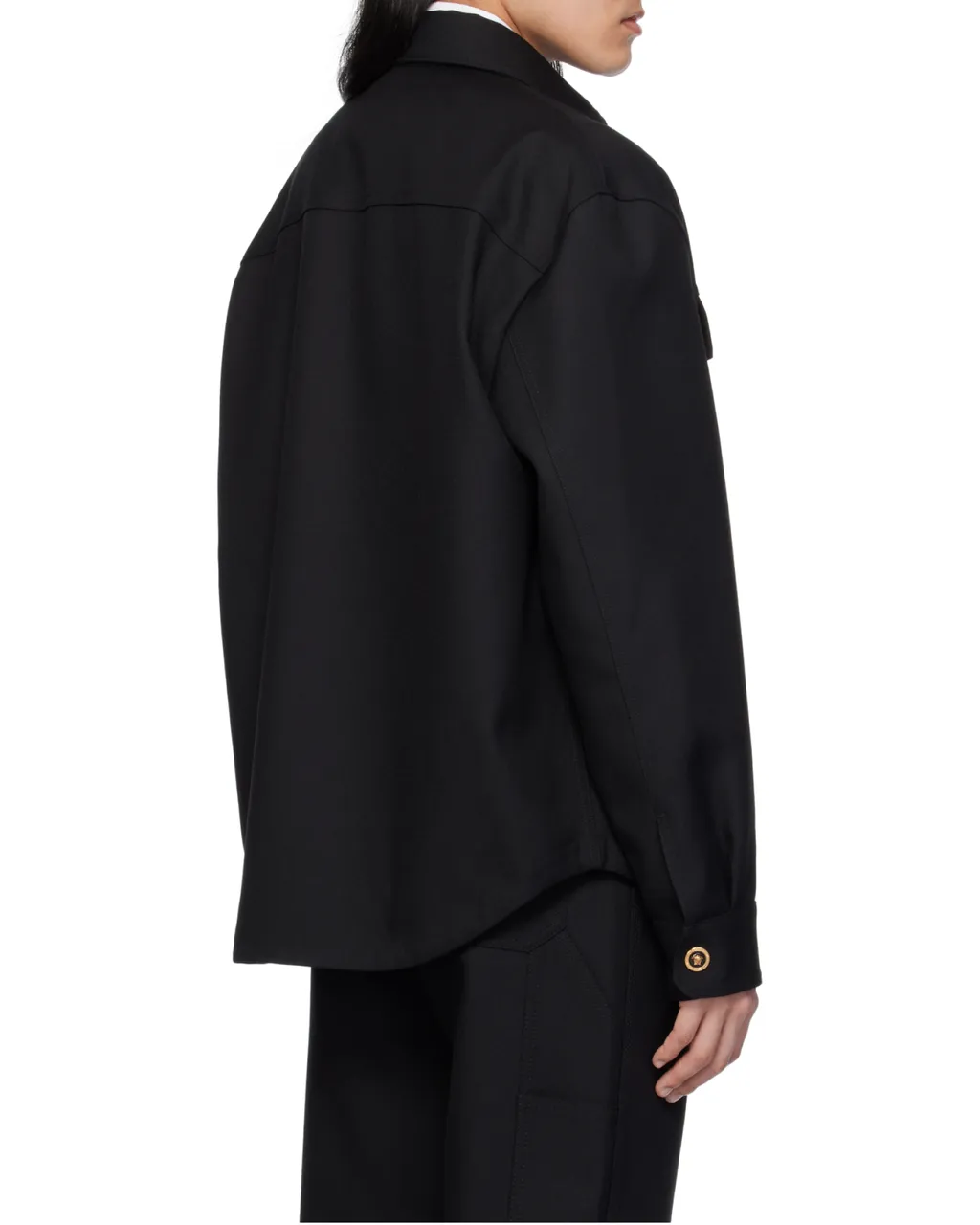 Medusa Head Button-Up Jacket