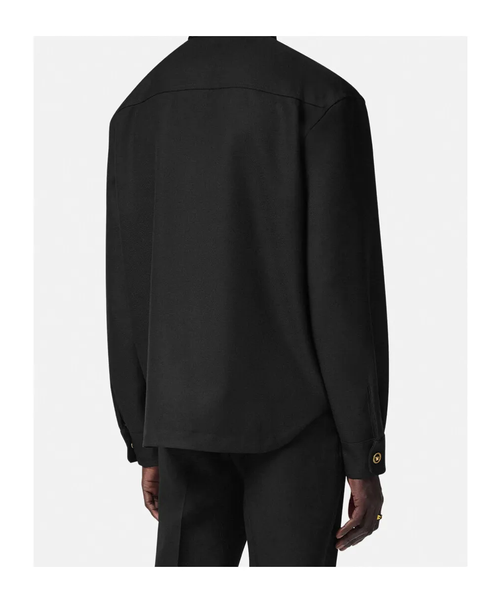 Medusa Head Button-Up Jacket