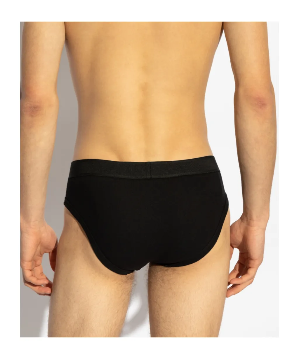 90S Versace Logo Waistband Briefs
