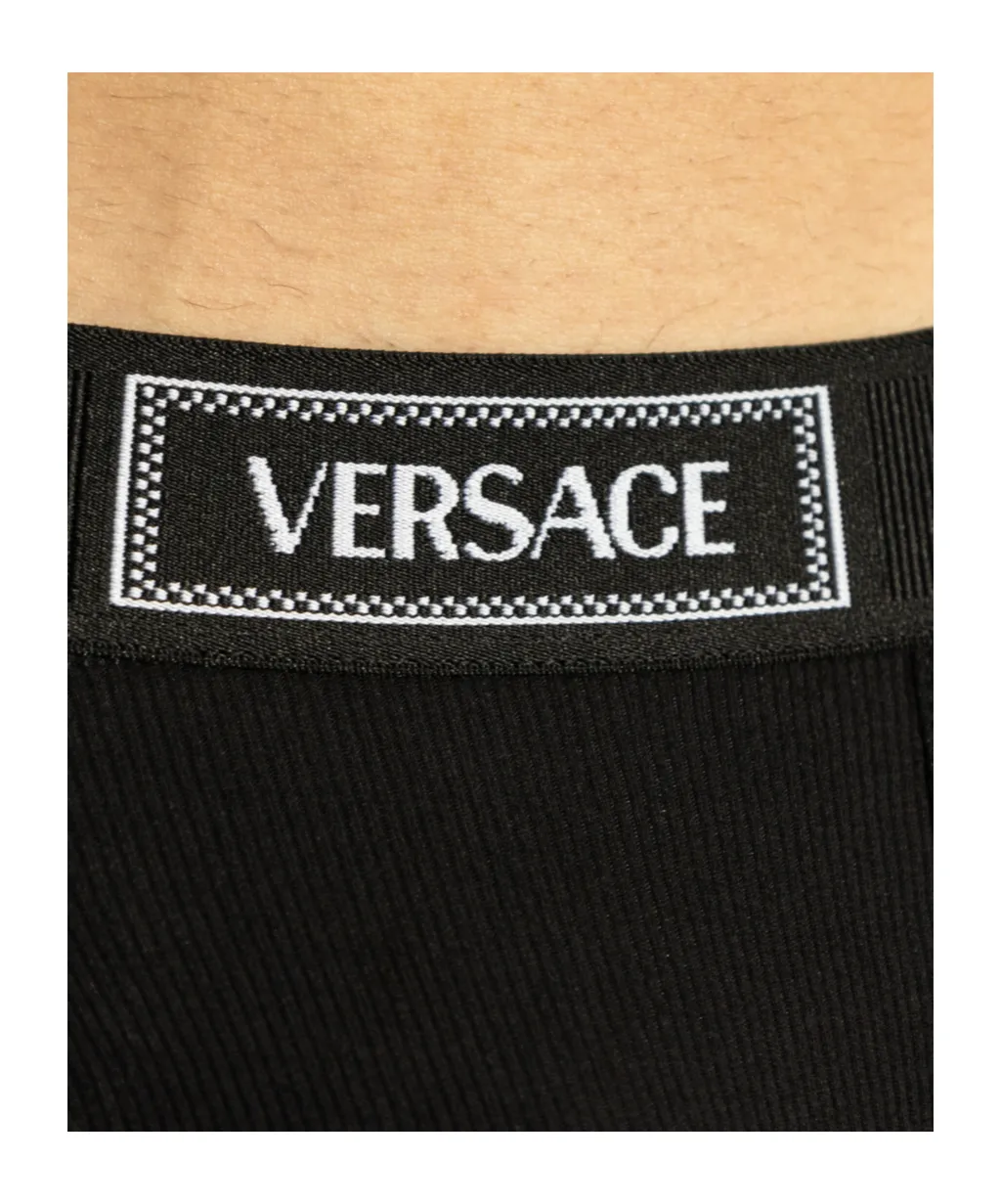 90S Versace Logo Waistband Briefs